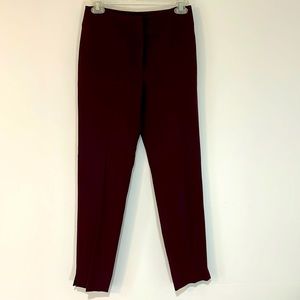 Antonio Melani work pants. Burgundy. Size 0.